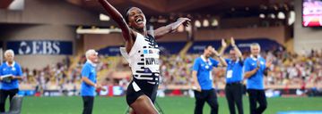 Kipyegon shatters another world record in Herculis