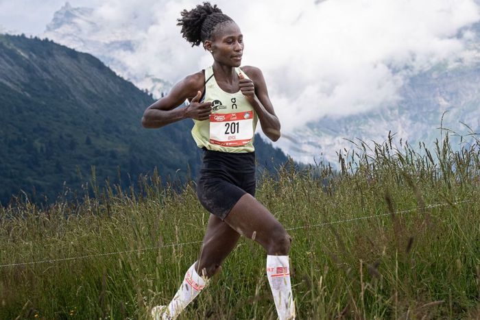 Course record-holders Joyce Njeru and Patrick Kipng’eno