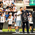 Inter Miami presented Lionel Messi with a montage to commemorate his recent career milestone | Image credit: Imago