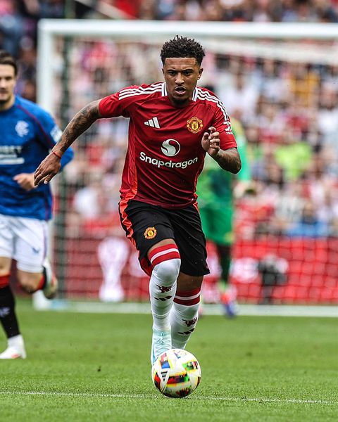 Jadon Sancho in pre-season for Manchester United | 433 on X