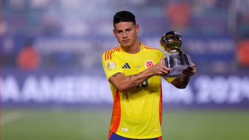 James Rodriguez: Clubs on high-alert as Copa America best player eyes Europe return
