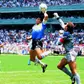 Goalkeeper's shirt from epic Maradona 'hand of God' game to auction for N600 million