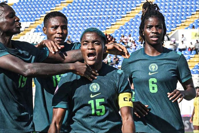 Michelle Alozie was the hero as the Super Falcons of Nigeria defeated the Banyana Banyana of South Africa to book a place in the WAFCON final.