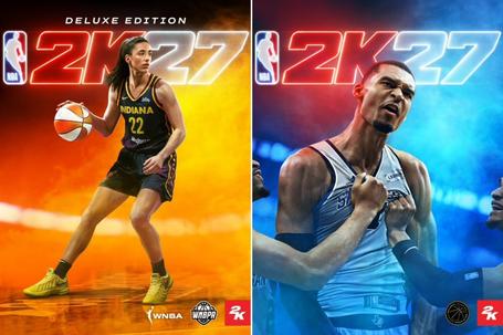 Victor Wembanyama and Caitlin Clark make history as NBA 2K27 cover stars