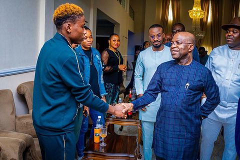 Uchiebe put out a statement about her meeting with the governor on her official social media platforms. (Instagram/Christy Uchiebe)