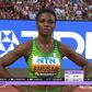 Tobi Amusan effortlessly wins heat race in Budapest