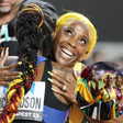 Moment Sha'Carri Richardson recognized Shelly-Ann Fraser-Pryce as the women's 100m queen