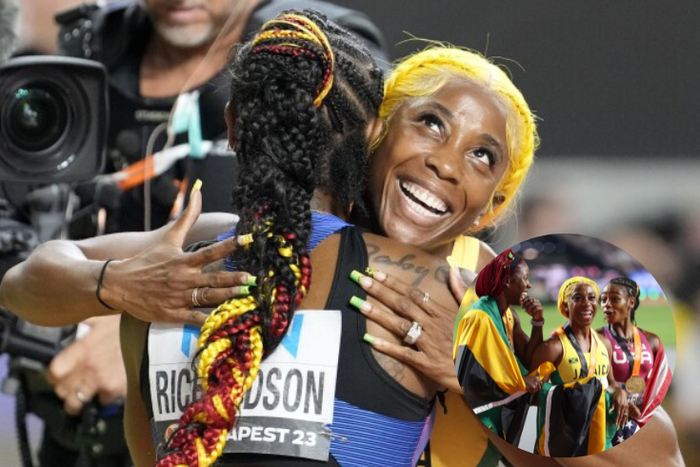 Moment Sha'Carri Richardson recognized Shelly-Ann Fraser-Pryce as the women's 100m queen