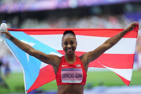 Jasmine Camacho-Quinn bounces back from Olympics setback to win women's 100m hurdles in Lausanne