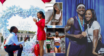 Jasmine Camacho-Quinn: Beautiful Puerto Rican hurdling star says 'Yes' to American boyfriend on her birthday