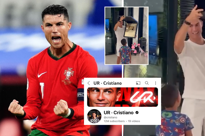 Cristiano Ronaldo shows Messi who’s the GOAT as Al Nassr star receives Golden plaque from YouTube after shattering 3 records in 1 day