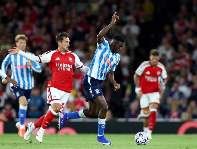 Awoniyi against Arsenal || imago