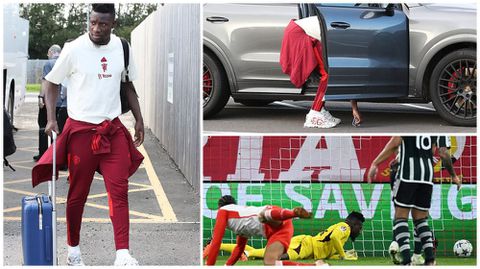 Andre Onana: Man United goalkeeper drops car keys after costly error against Bayern Munich