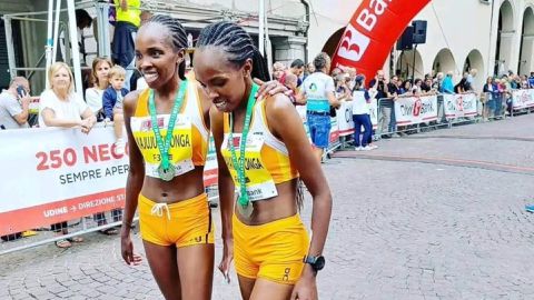 Purity Kajuju sets ambitious goals after finishing first ahead of twin sister in Udine half marathon