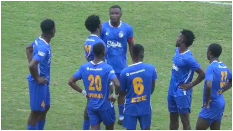 Enyimba escape shock exit in Uyo.