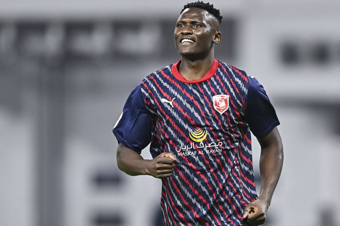 Harambee Stars captain and Al Duhail striker Michael Olunga.