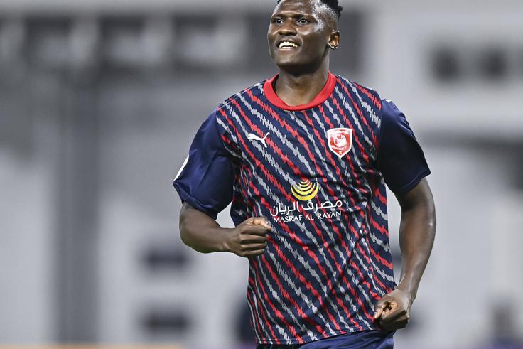 Harambee Stars captain and Al Duhail striker Michael Olunga.