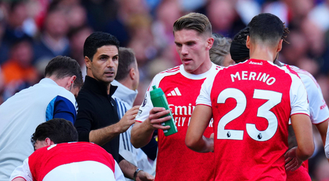Mikel Arteta reacts to another Gyokeres 'stinker'