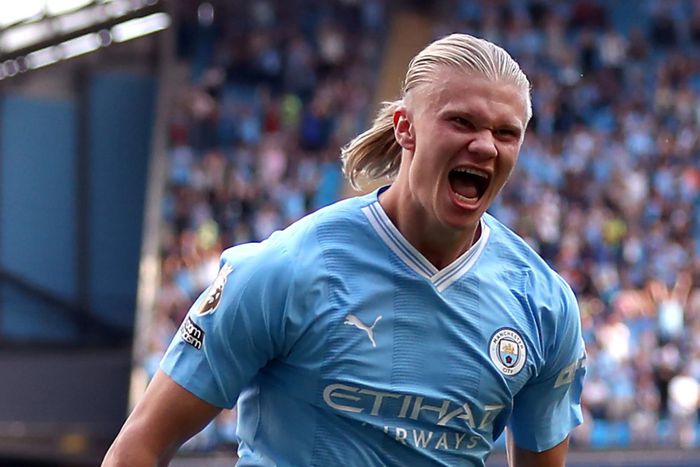 Manchester City striker Erling Haaland || Image credit: Getty