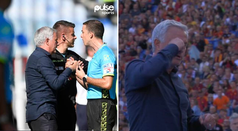 Revealed: What Mourinho did to get sent off against Monza