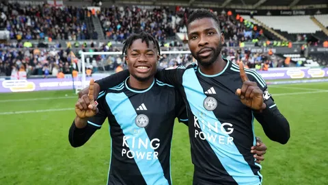 'Kelechi tells me to score' — Leicester youngster dedicates first goal to Iheanacho