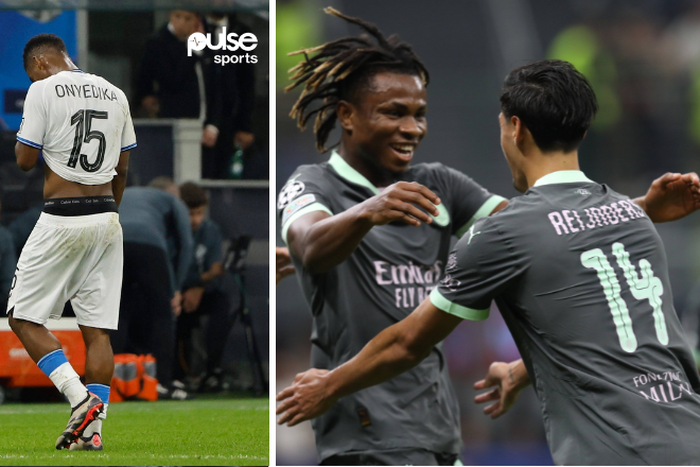 Raphael Onyedika was sent off while Samuel Chukwueze provided an assist | Imago