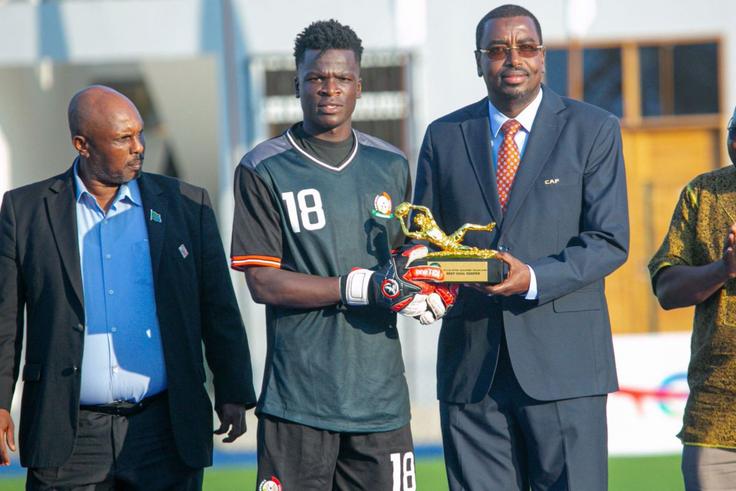 Rising stars goalkeeper Ibrahim Wanzala confident of World Cup push despite CECAFA final setback