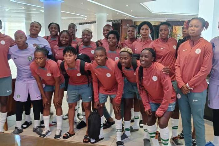 The Super Falcons of Nigeria were unable to train for Algeria due to the rain in Lagos.