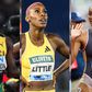 Rushell Clayton, Jasmine Jones & Shamier Little sign with Michael Johnson's Grand Slam Track League