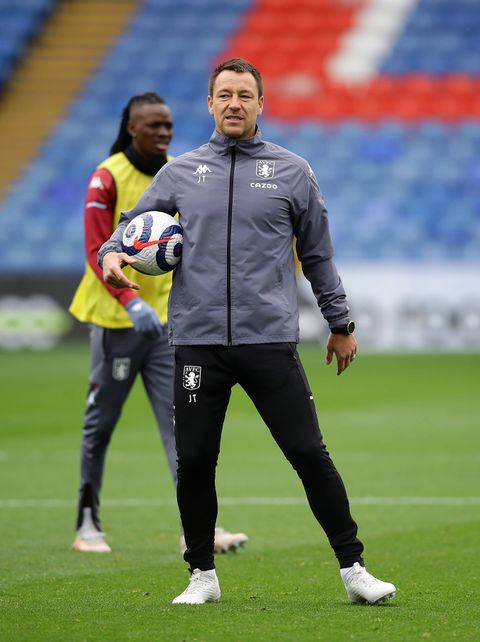 John Terry coach of Aston Villa during the Premier League match at Selhurst Park, London. Picture credit: David Klein Sportimag