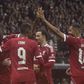 Liverpool celebrate their win over Frankfurt | Imago