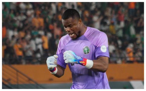 Super Eagles goalkeeper Nwabali battles Ex-Man United flop and Champions League winner for CAF Award