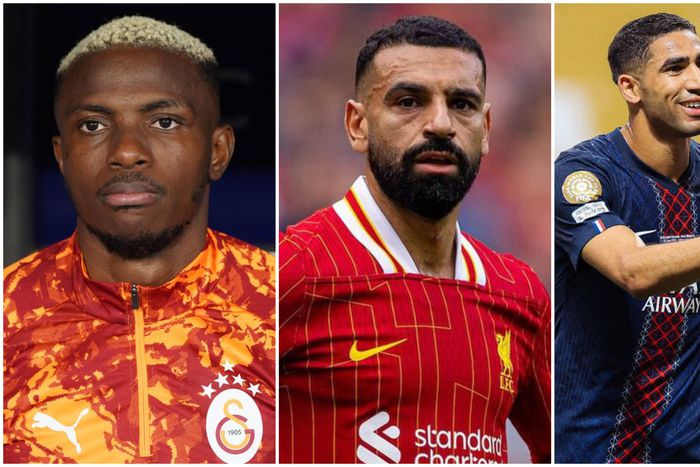 CAFAwards2025: Nigeria’s Victor Osimhen to battle Mo Salah, Hakimi, 7 others for Player of the Year