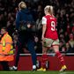 Arsenal and England’s Beth Mead is set for a spell on the sidelines after suffering a major injury