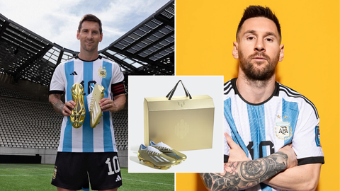 Check out Lionel Messi's iconic Adidas World Cup boots which costs over N200,000