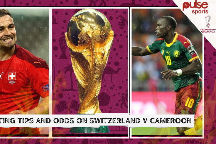 Betting tips and odds on Switzerland v Cameroon