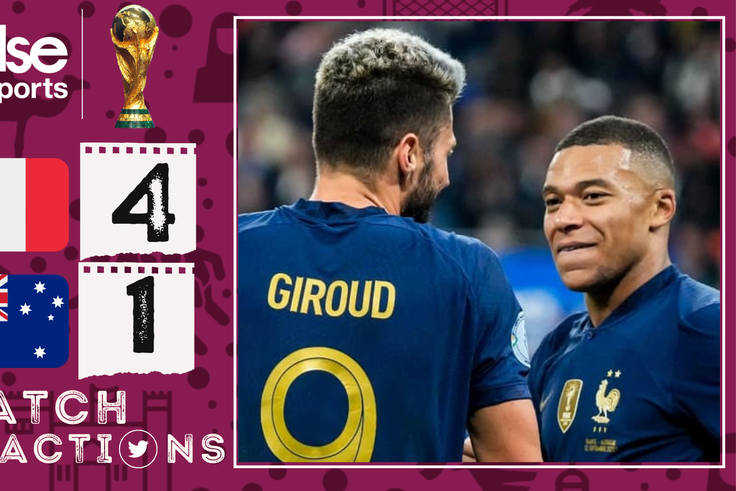 Reactions as Mbappe and Giroud inspire France's comeback against Australia