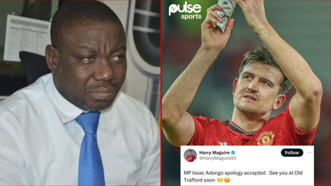 I forgive you — Man United's Harry Maguire pardons Ghanaian politician despite disparaging remarks