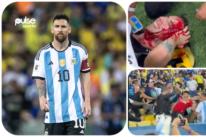 Lionel Messi not happy with fan and police incident