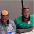 Victor Osimhen and Victor Boniface in the Super Eagles.