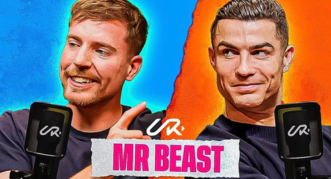 Do this if you want to beat me — MrBeast tells Ronaldo the only 2 people he must consider to improve YouTube numbers