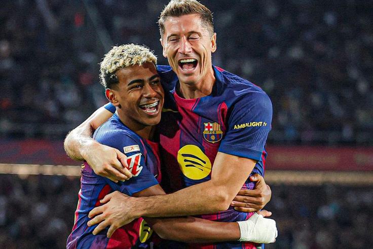 Lewandowski makes history as Barcelona thrashes Athletic Club 4–0 at Camp Nou return