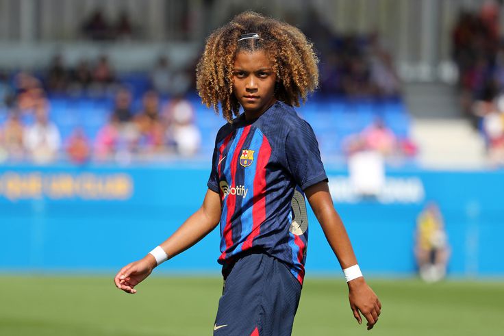 Half Nigerian Vicky Lopez becomes youngest player to play for Barcelona in Europe