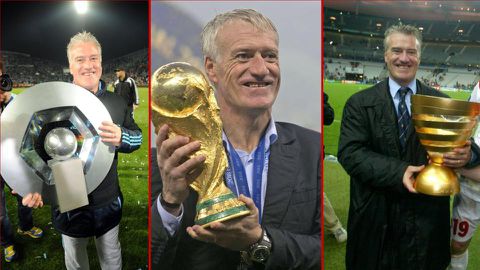 Where does Didier Deschamps rank among the greatest managers in football history?