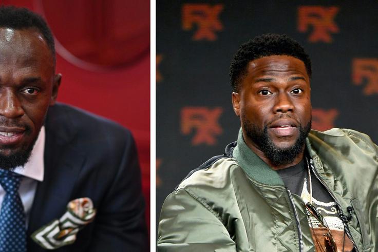 Usain Bolt gifts comedian Kevin Hart strange Christmas present