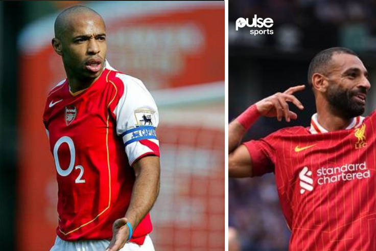 Mohamed Salah is challenging Thierry Henry's Premier League legacy | Imago