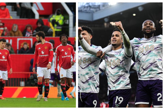 Bournemouth thump Man United at Old Trafford