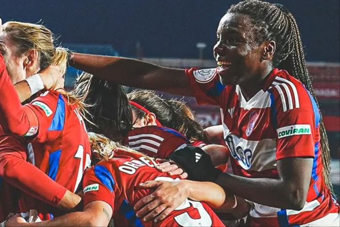 Super Falcons of Nigeria star Edna Imade scores as Granada knockout Sevilla in Copa Del Reina.