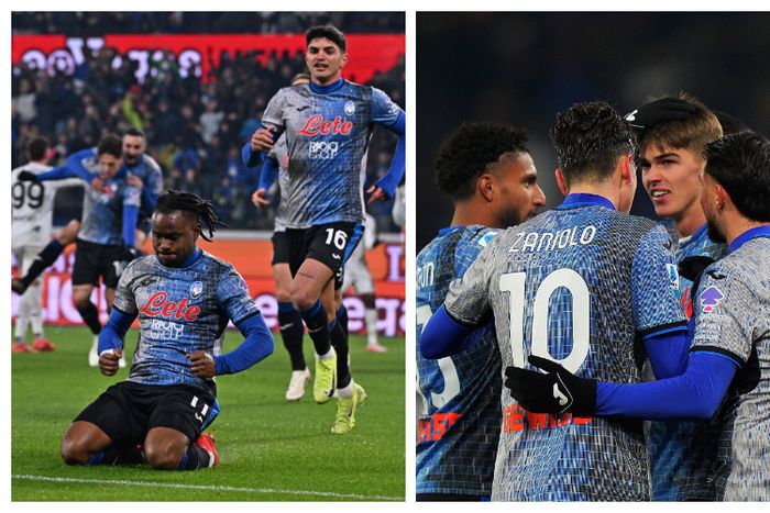 Lookman celebrates winning CAF POTY award with a goal