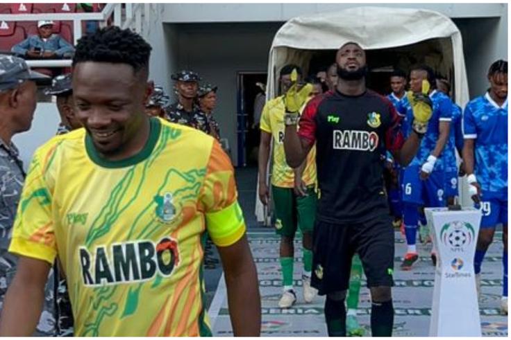 Super Eagles and Kano Pillars icon Ahmed Musa.
